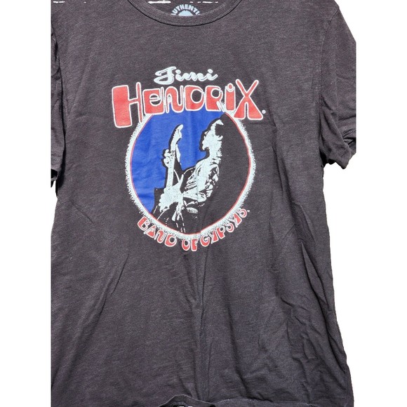 Jimi Hendrix Band Of Gypsys Black Band T-Shirt Size Medium Retro 60's - Picture 2 of 4